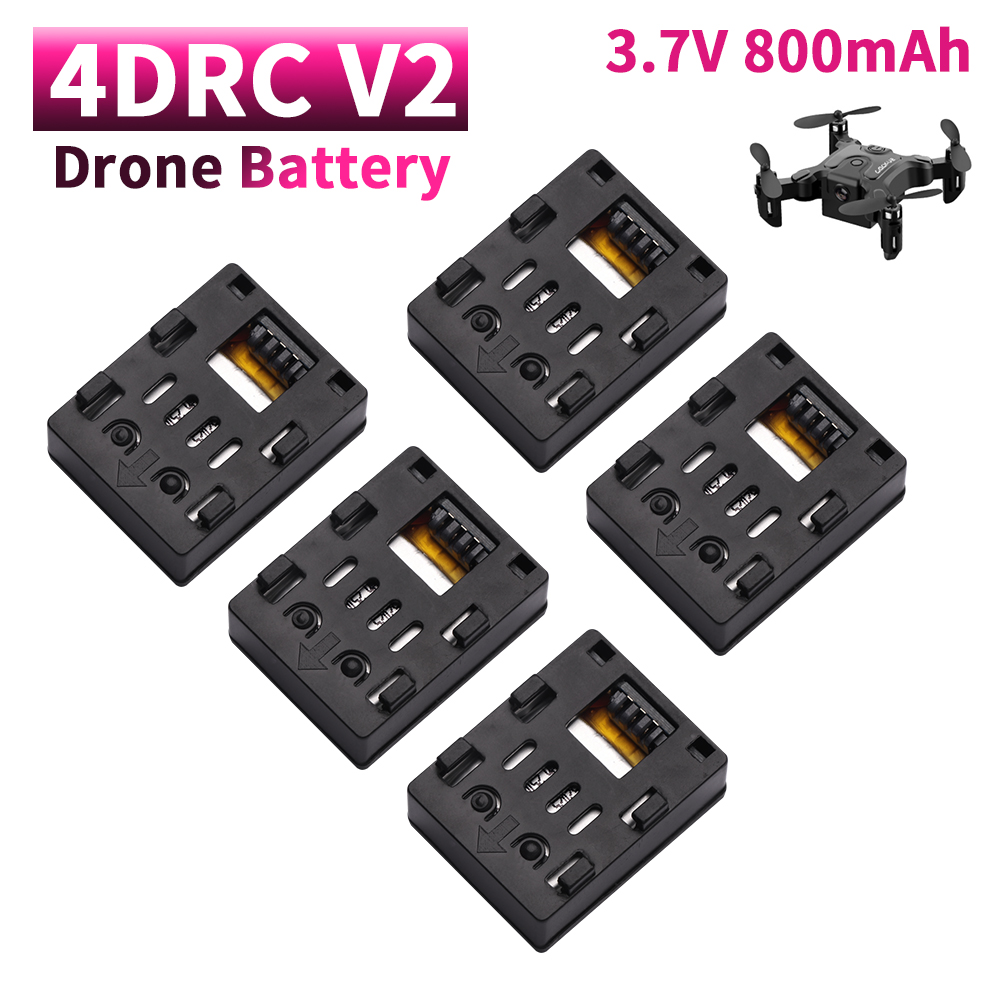 Rc Helicopter Parts - Original 3.7V 4D-V2 RC Drone Battery