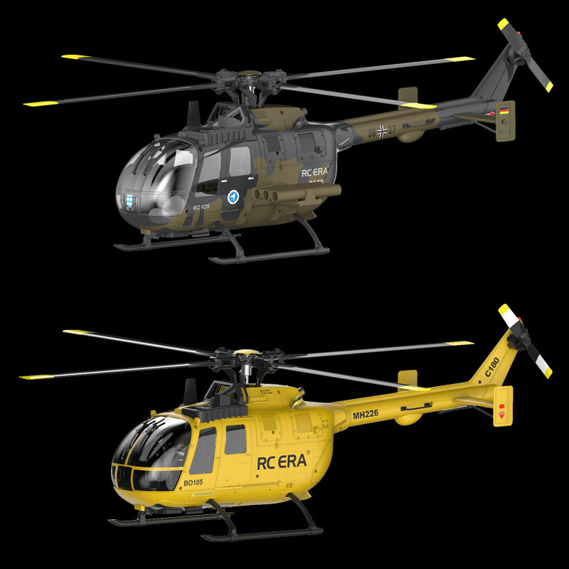 Rcera Rc Helicopter Bo105 C180 - Rc Helicopter Single Rotor บทวิจารณ์และราคา
