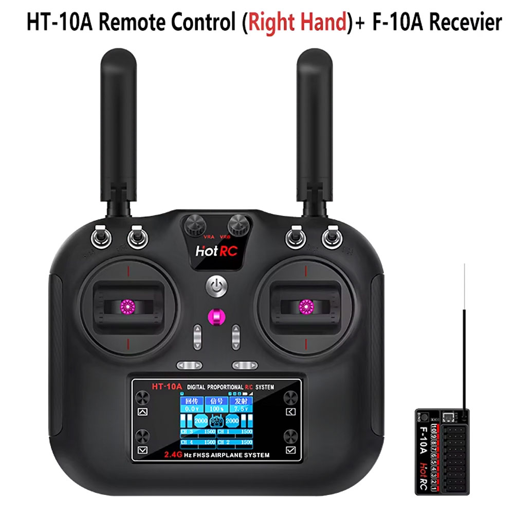 Hotrc HT-10A 2.4G 10CH Transmi - Rc Helicopter Motor บทวิจารณ์และราคา