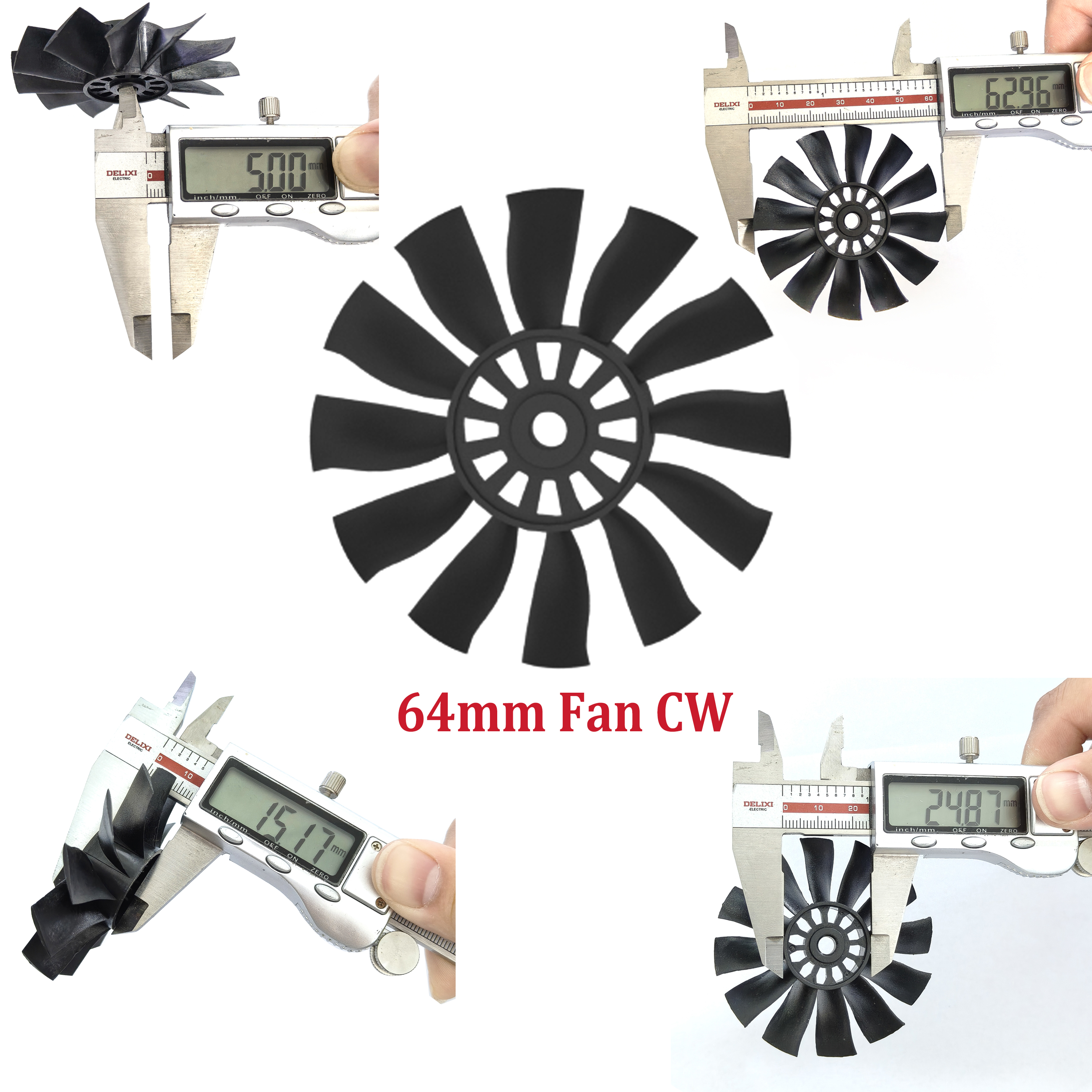 30MM /50MM /64MM / 70mm Variou - Rc Helicopter Blade บทวิจารณ์และราคา